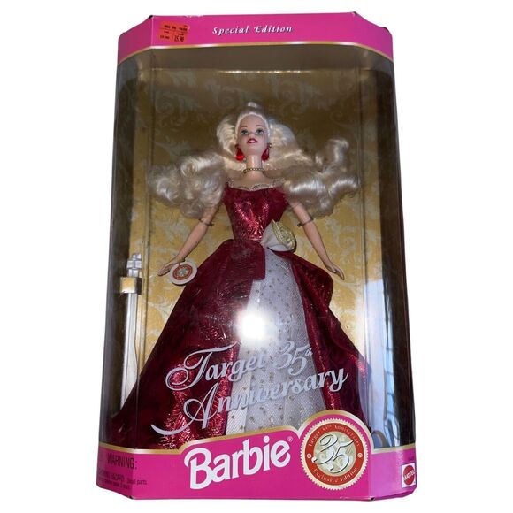 Mattel Target 35th Anniversary Exclusive Special Edition Barbie Doll #16485 NRFB - Picture 7 of 16